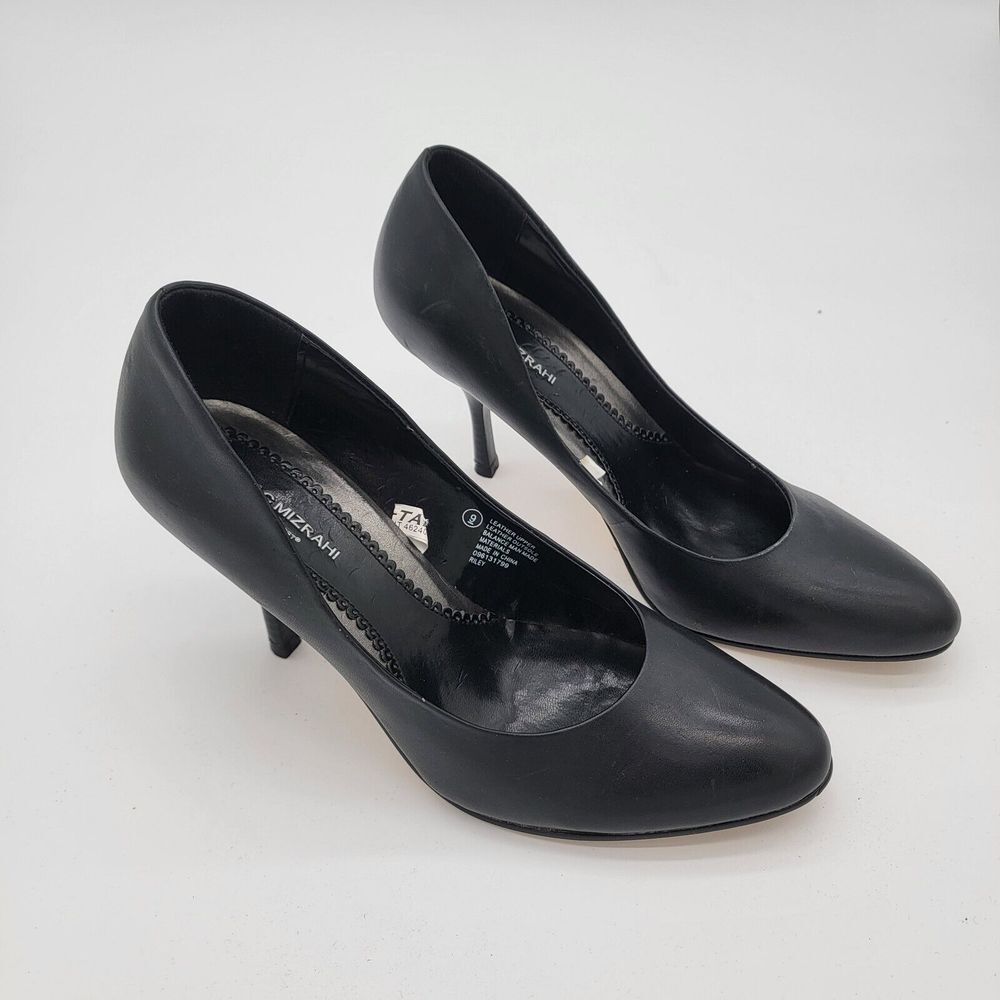 Isaac Mizrahi Womens Heels Black Size 9
